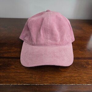 Mauve Corduroy Hat